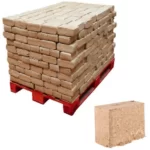 Leños comprimidos de día - 540 leños - 100% ecológico